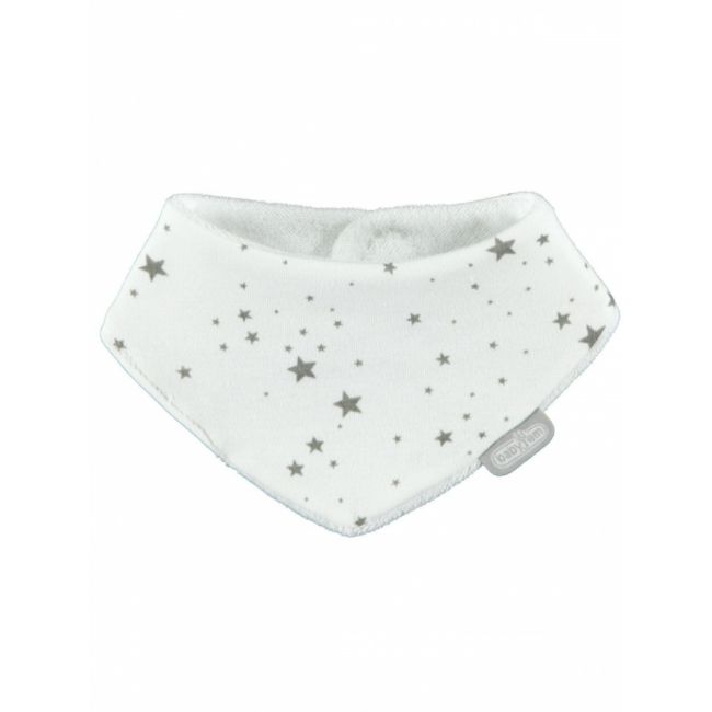 Baveta cu doua fete tip esarfa BabyJem Scarf (Culoare: Bleu) JEMbj_5153