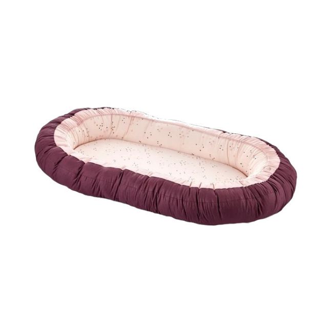 Baby nest cu 2 fete BabyJem Luxury Between Parents (Culoare: Gri) JEMbj_6141