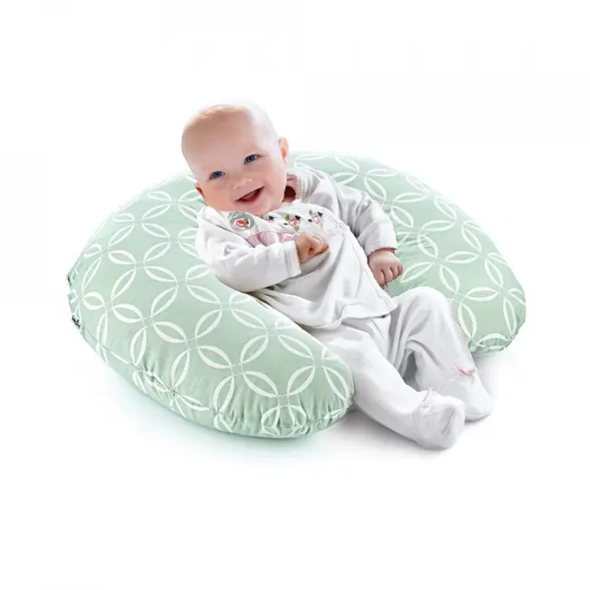 Perna pentru alaptat 2 in 1 Nursing Pillow (Culoare: Bleu) JEMbj_0824