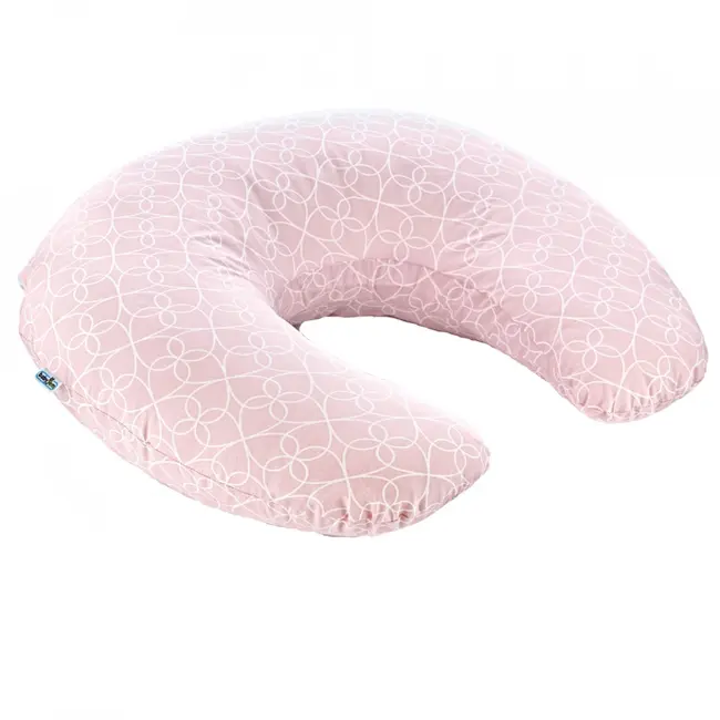 Perna pentru alaptat 2 in 1 Nursing Pillow (Culoare: Roz) JEMbj_0823