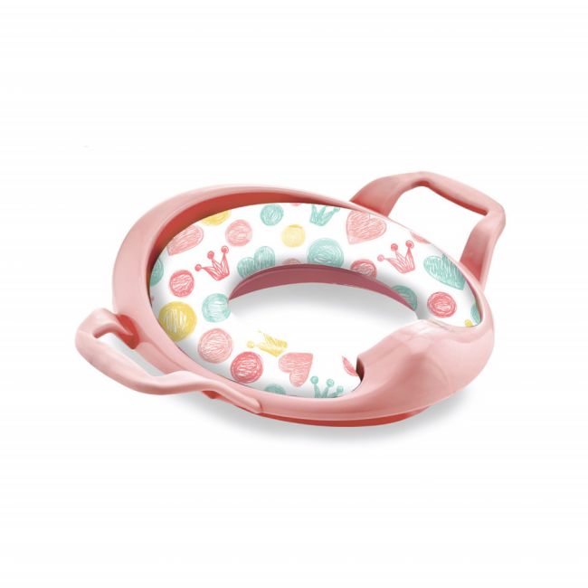 Reductor moale pentru toaleta BabyJem (Culoare: Roz) JEMbj_0643