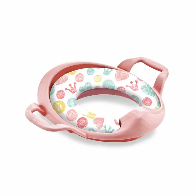 Reductor moale pentru toaleta BabyJem (Culoare: Roz) JEMbj_0643