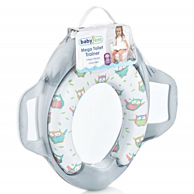 Reductor moale pentru toaleta BabyJem (Culoare: Roz) JEMbj_0643