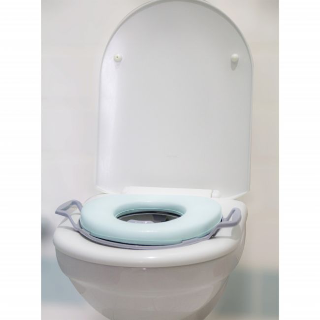 Reductor moale uni pentru toaleta BabyJem (Culoare: Gri) JEMbj_0075