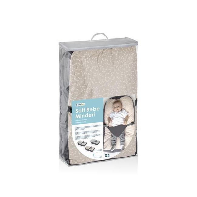 Saltea anti-alunecare cu ham pentru bebelusi (Culoare: Somon) JEMbj_7443