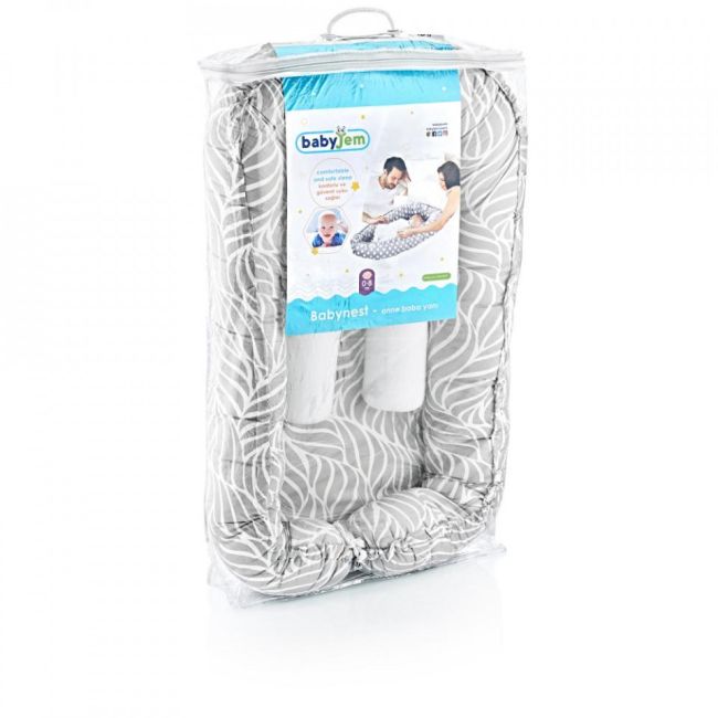 Saltea reductor BabyNest Between parents (Culoare: Bleu) JEMbj_4193