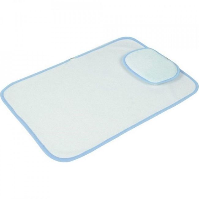 Salteluta de infasat pliabila cu pernuta BabyJem (Culoare: Bleu) JEMbj_0232
