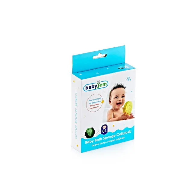Burete natural pentru copii BabyJem (Culoare: Galben) JEMbj_0203