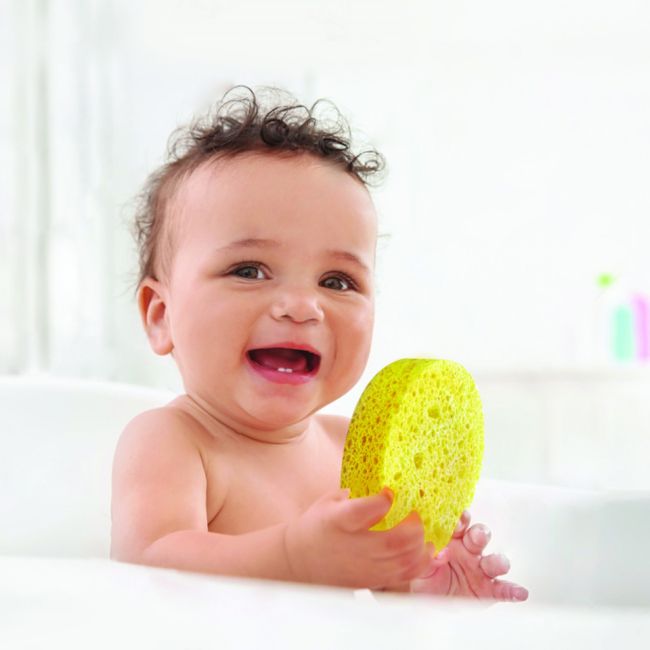 Burete natural pentru copii BabyJem (Culoare: Verde) JEMbj_0201