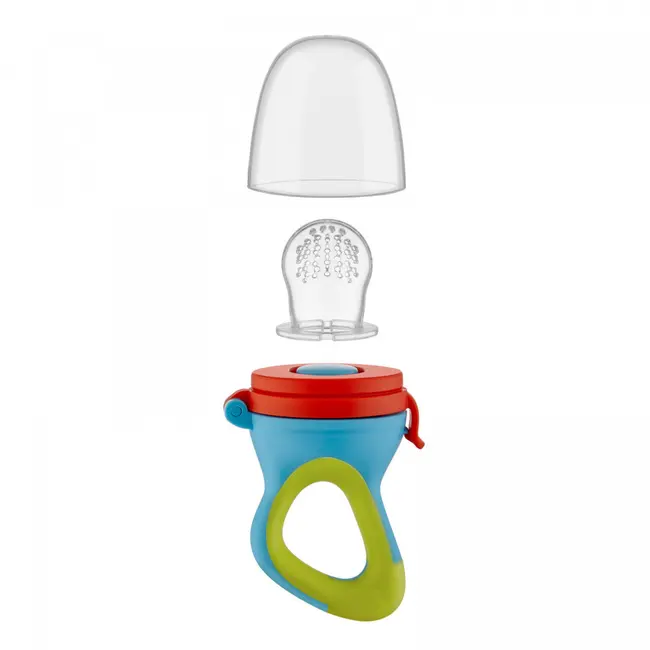 Dispozitiv de hranire din silicon Fruits and Vegetables (Culoare: Multicolor) JEMbj_6001