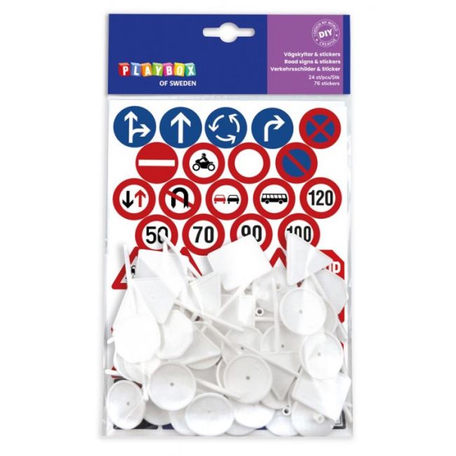 Set 24 de semne de circulatie si 72 stickere - okepb2471546