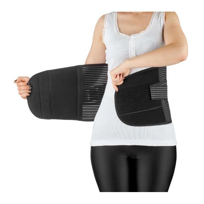 Centura abdominala post-natala reglabila BabyJem Postpartum (Culoare: Crem, Marime: S-M) JEMbj_5793