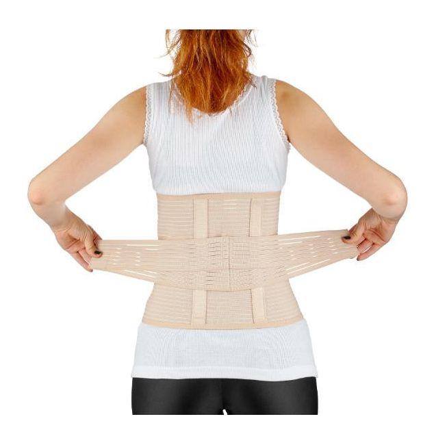 Centura abdominala post-natala reglabila BabyJem Postpartum (Culoare: Crem, Marime: S-M) JEMbj_5793