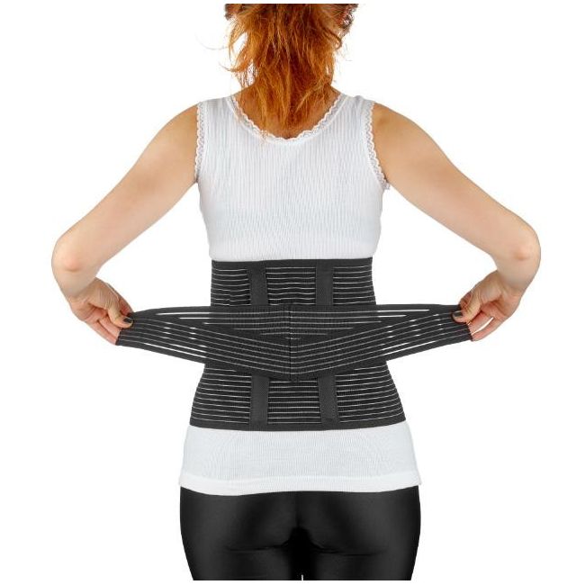 Centura abdominala post-natala reglabila BabyJem Postpartum (Culoare: Negru, Marime: L-XL) JEMbj_5792