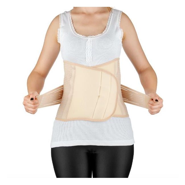 Centura abdominala post-natala reglabila BabyJem Postpartum (Culoare: Negru, Marime: L-XL) JEMbj_5792