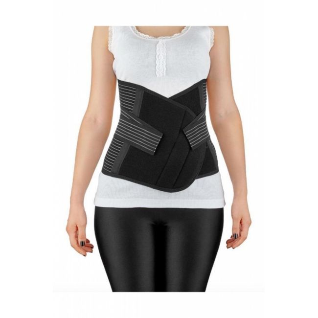 Centura abdominala post-natala reglabila BabyJem Postpartum (Culoare: Negru, Marime: L-XL) JEMbj_5792