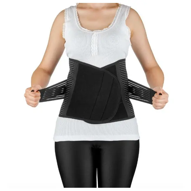 Centura abdominala post-natala reglabila BabyJem Postpartum (Culoare: Negru, Marime: S-M) JEMbj_5791
