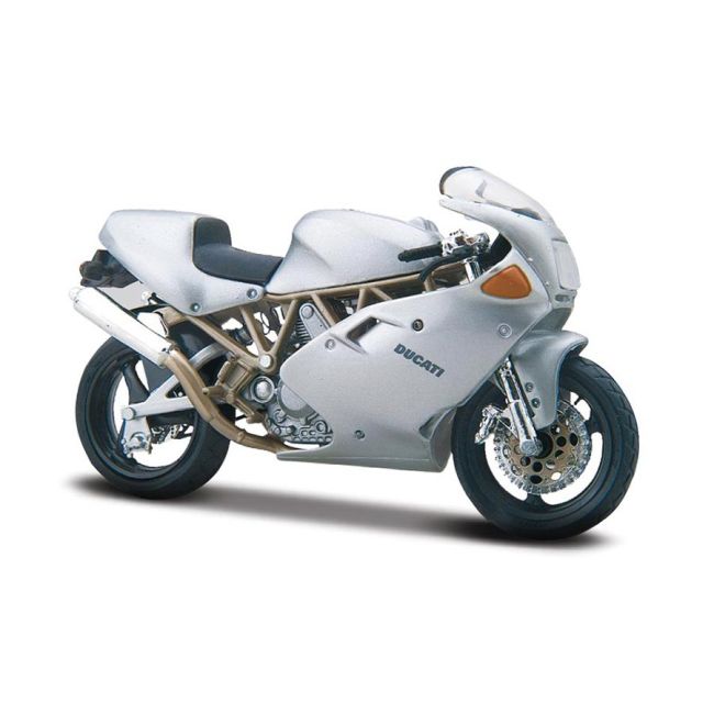 1:18 CYCLE - DUCATI SUPERSPORT 900FE - ARGINTIU NCR51063