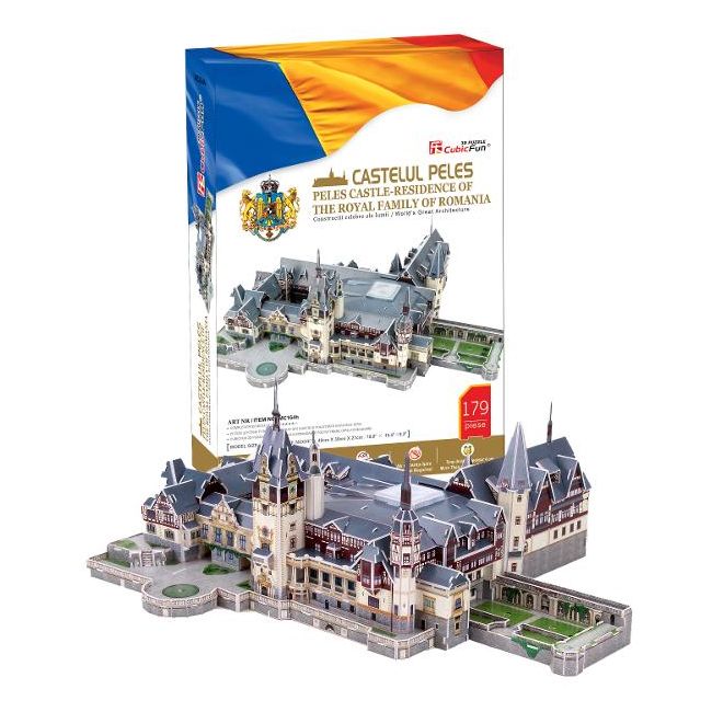 PUZZLE 3D - CBF5 - Castelul Peles NCRMC164H
