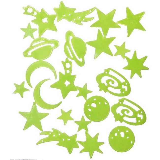 Set 24 Piese Fosforescente Galaxie Bambinice BN042 BBJBN042_Initiala