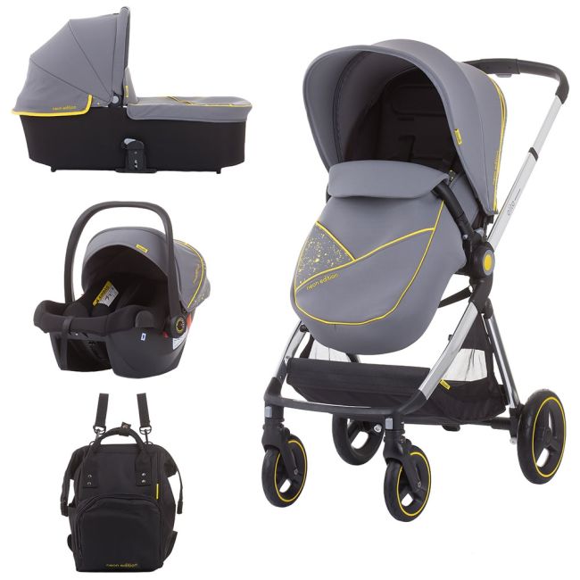 Carucior chipolino elite 3 in 1 platinum hubkket02202pl