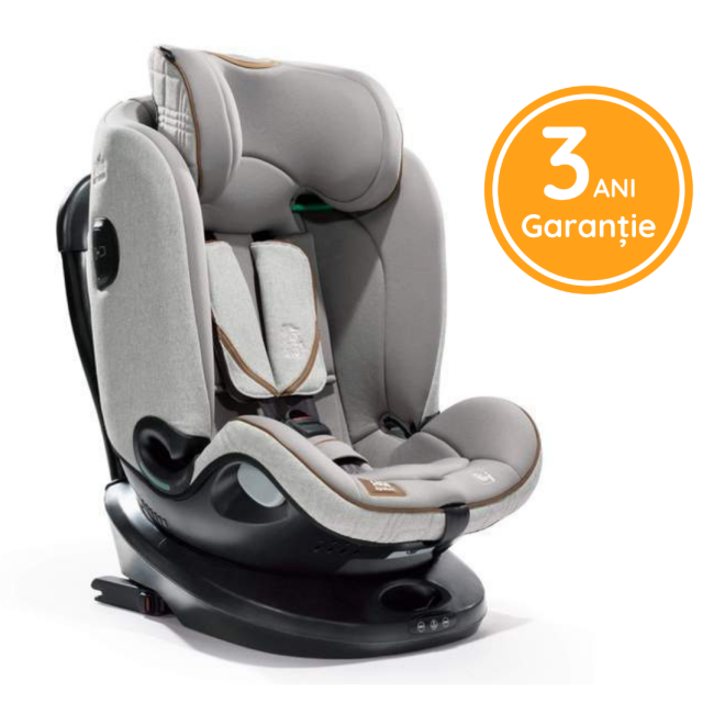 Joie - scaun auto i-size i-spin grow 360° r signature, nastere-125 cm, oyster bbbc1904baoys000