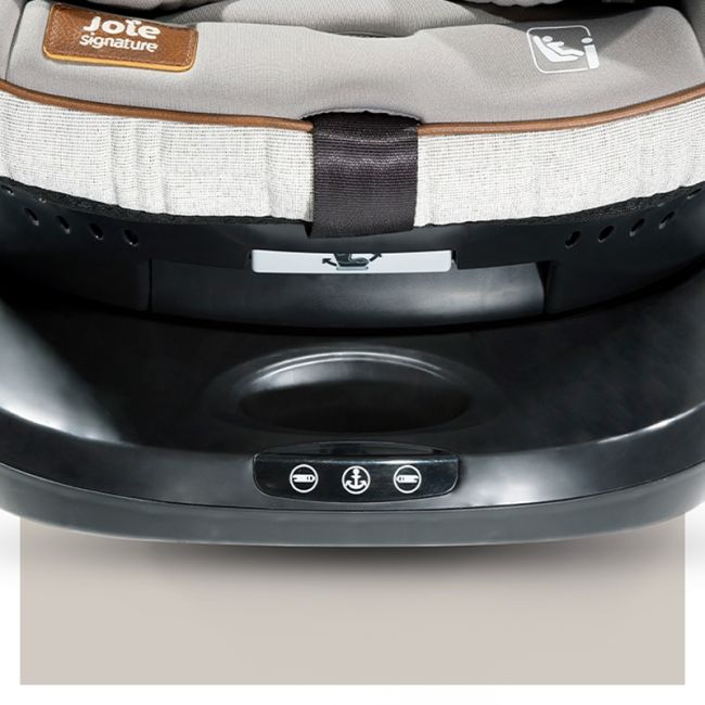 Joie - scaun auto i-size i-spin grow 360° r signature, nastere-125 cm, oyster bbbc1904baoys000