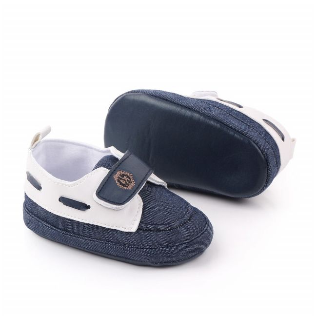 Pantofiori denim tip mocasini
