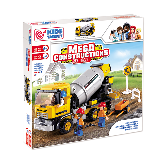 Set constructie tip Lego - Betoniera NCR14050817