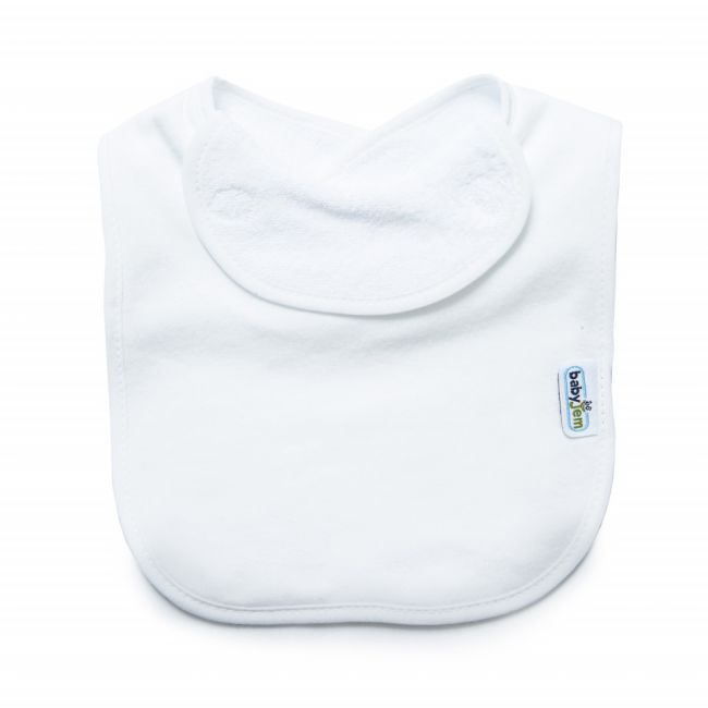Baveta captusita din bumbac BabyJem (Culoare: Bej) JEMbj_2141