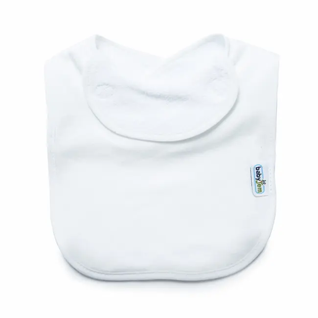 Baveta captusita din bumbac BabyJem (Culoare: Bleu) JEMbj_2143