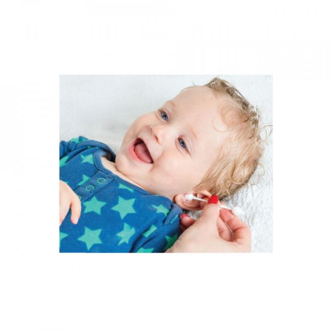 Betisoare de urechi cu protectie pentru bebelusi si copii 60 buc BabyJem JEMbj_421