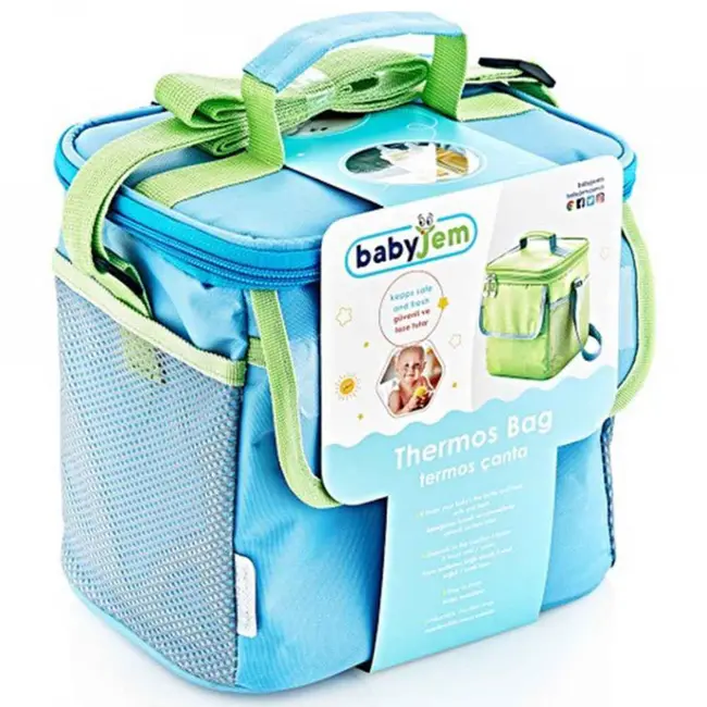 Geanta termoizolanta BabyJem Thermos Bag (Culoare: Gri) JEMbj_4322