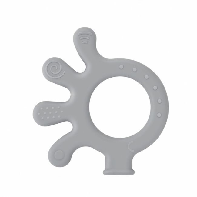 Jucarie dentitie BabyJem Octopus (Culoare: Bleu) JEMbj_6284