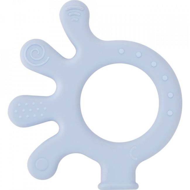 Jucarie dentitie BabyJem Octopus (Culoare: Bleu) JEMbj_6284