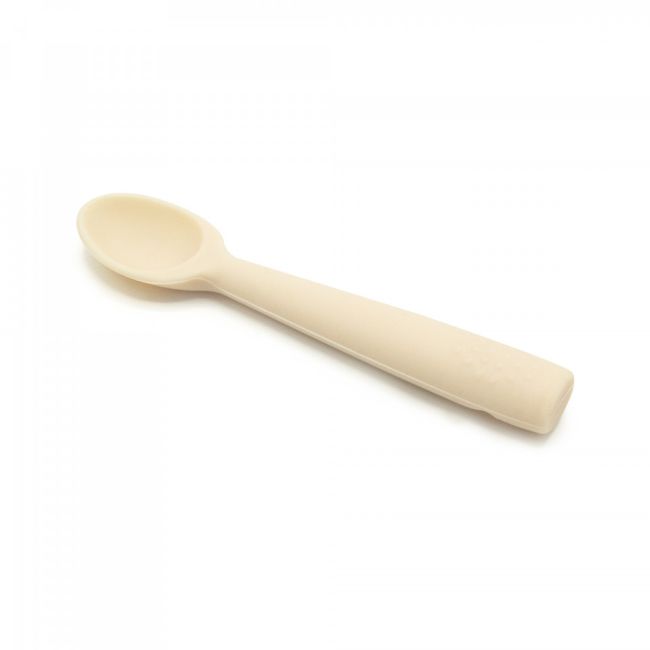 Lingurita din silicon BabyJem (Culoare: Ecru) JEMbj_7594