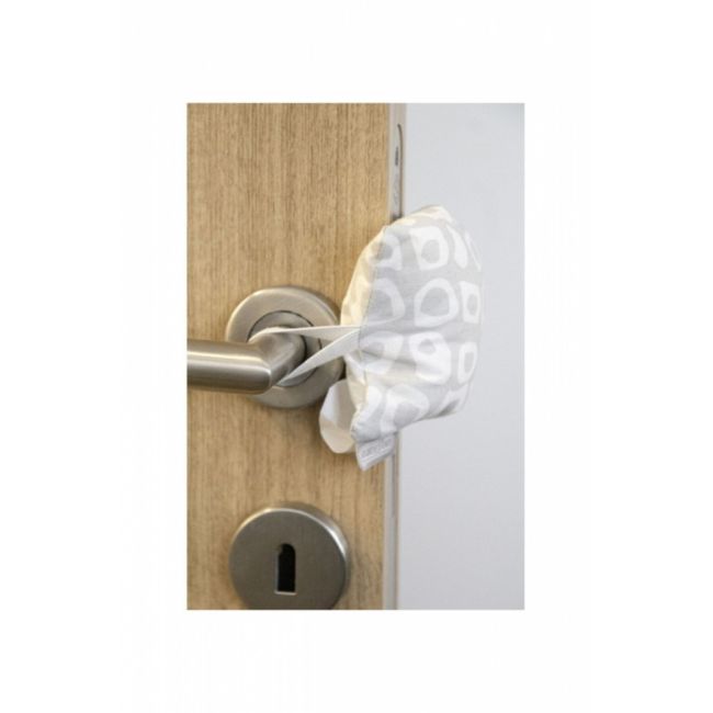 Opritor pentru usa cu elastic BabyJem (Culoare: Gri) JEMbj_6771
