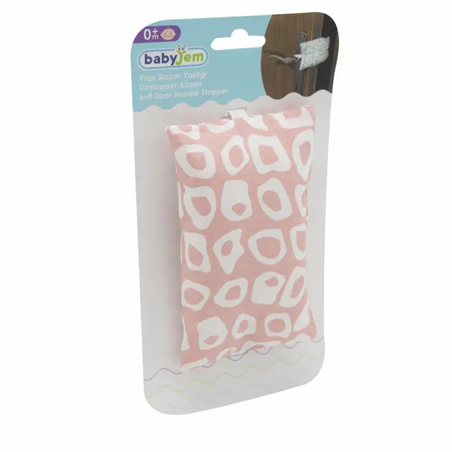 Opritor pentru usa cu elastic BabyJem (Culoare: Roz) JEMbj_6772