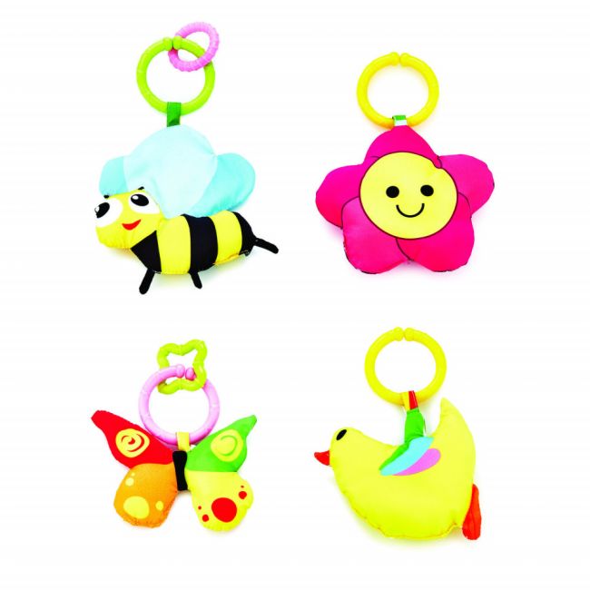 Salteluta cu activitati BabyJem Play Gym Zoo JEMbj_485