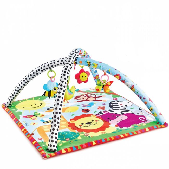 Salteluta cu activitati BabyJem Play Gym Zoo JEMbj_485