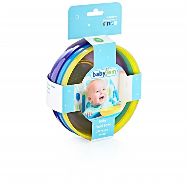 Set 3 boluri colorate pentru copii BabyJem (Pentru: Baieti) JEMbj_5462