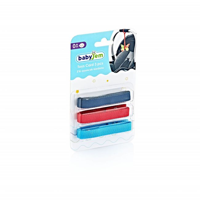 Set 3 panglici pentru agatat jucarii BabyJem JEMbj_509
