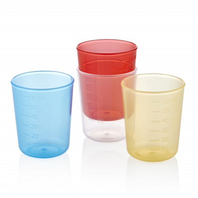 Set 4 pahare BabyJem My First Cup Rainbow JEMbj_593