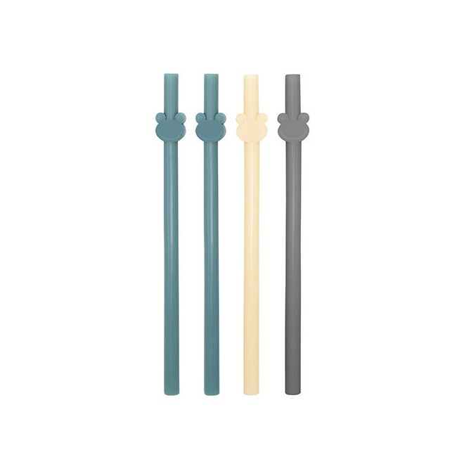 Set de 4 paie din silicon reutilizabile BabyJem (Culoare: Roz) JEMbj_764_1