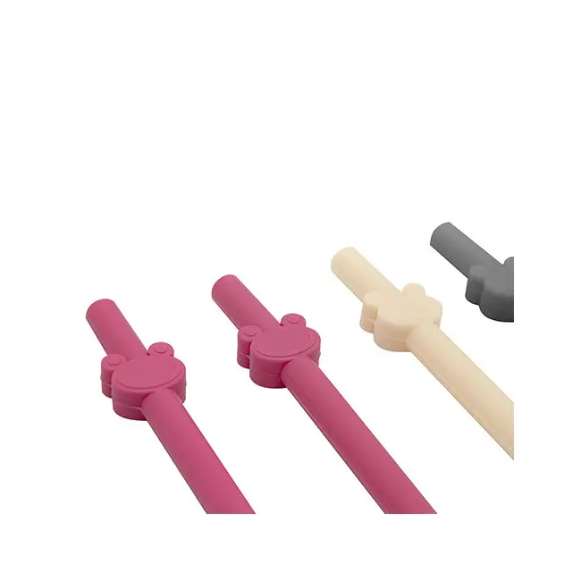 Set de 4 paie din silicon reutilizabile BabyJem (Culoare: Roz) JEMbj_764_1