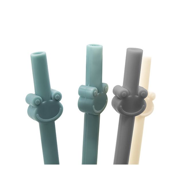 Set de 4 paie din silicon reutilizabile BabyJem (Culoare: Roz) JEMbj_764_1