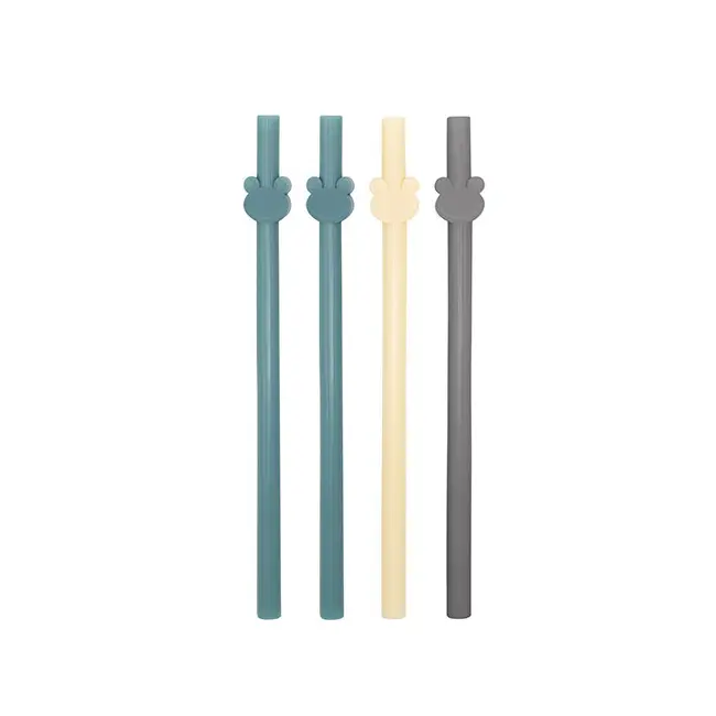 Set de 4 paie din silicon reutilizabile BabyJem (Culoare: Turcoaz) JEMbj_764_2