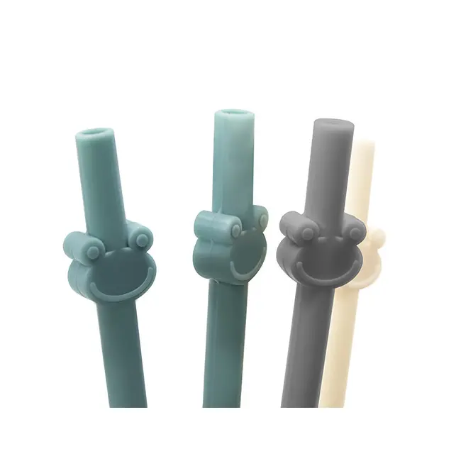 Set de 4 paie din silicon reutilizabile BabyJem (Culoare: Turcoaz) JEMbj_764_2