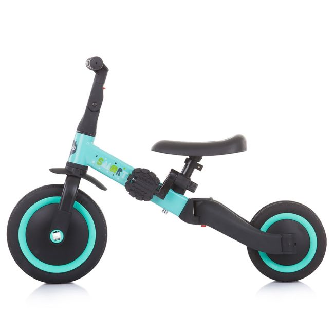 Tricicleta si bicicleta chipolino smarty 2 in 1 mint hubtrksm0205mt