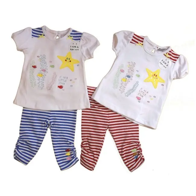 Costumas fetite - I'm a little star - DEACP2085.6-12 luni.Albastru